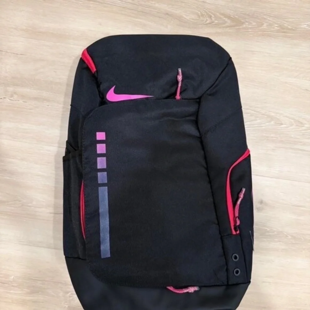 black pink nike elite backpack Hoops Pink/Purple (32L) (2023) : Sports & Outdoors Nike Elite Backpack Pink and